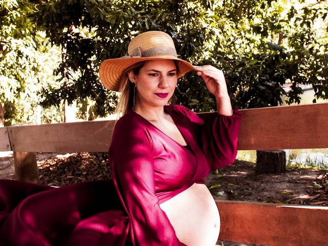 Ensaio gestante  de Ensaio fotográfico externo gestante 