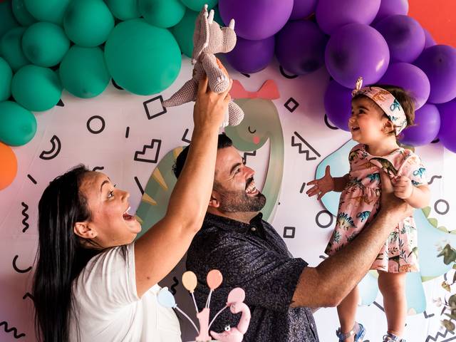 Aniversários de Luara faz 1 ano