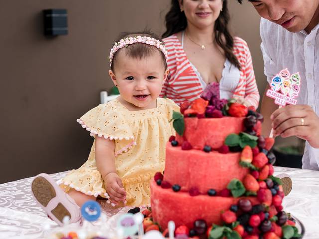 Aniversários de Mariana 1 ano