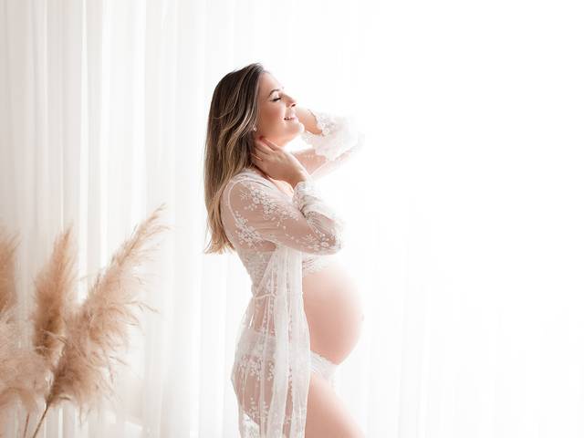 Gestante - Estúdio de Ensaio Gestante - Érika Hino