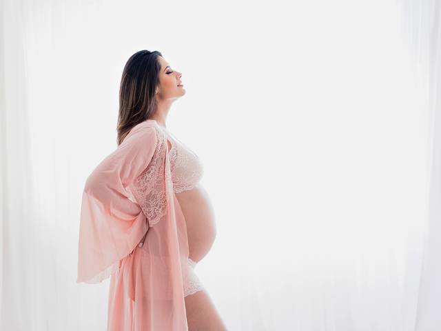 Gestantes de Ensaio Gestante em estúdio - Natália Carvalho