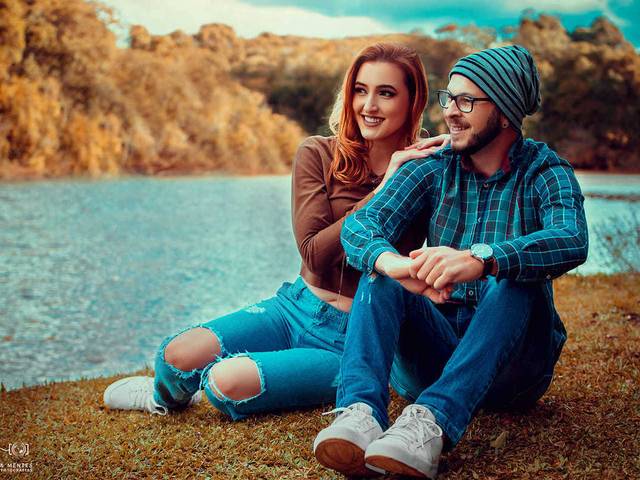 Ensaio Fotográfico Externo  de ENSAIO DE CASAL