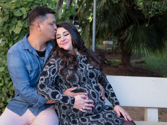 Gestante e Chá de Bebê de Chá de Bebê Antonella