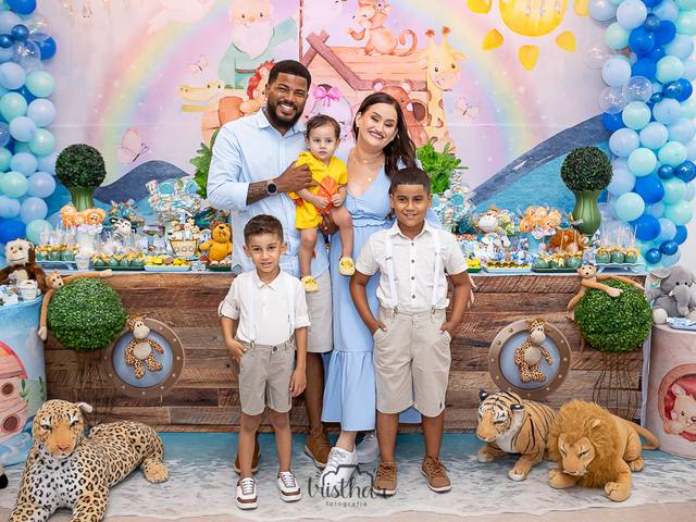 Aniversários de Liam Matteo 1 ano