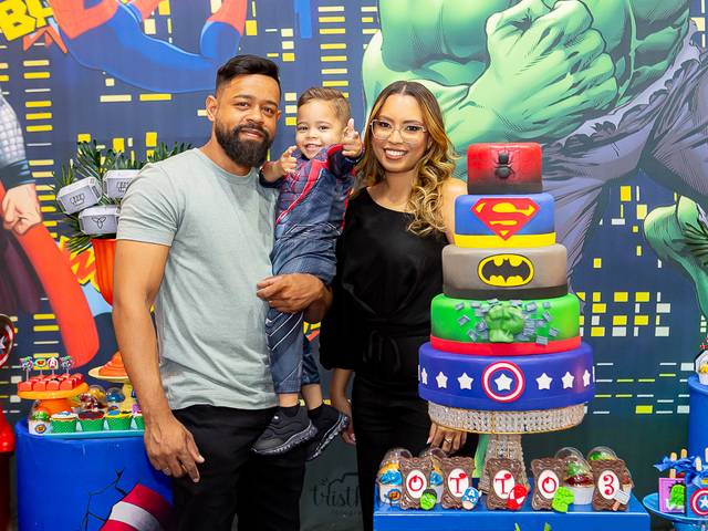 Aniversários de Otto 3 Anos