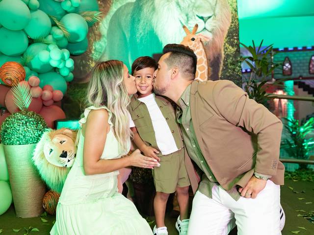 Aniversários de Lucca 4 Anos