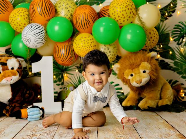 Aniversários de Gael 1 aninho