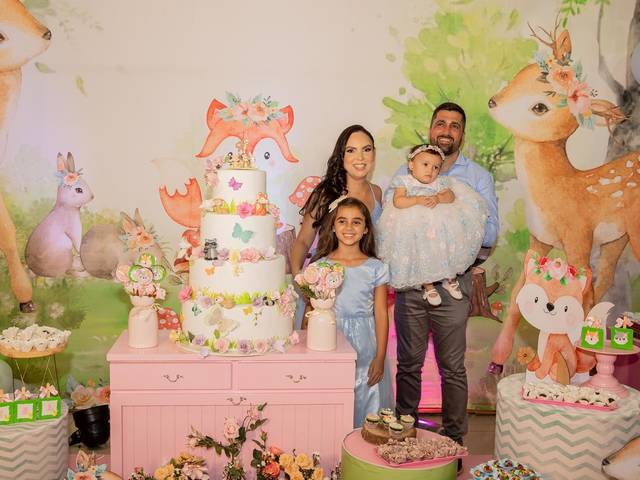 Aniversários de Elisa 1 Aninho