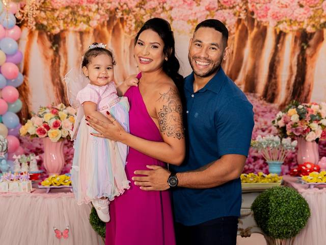 Aniversários de Agatha 1 aninho