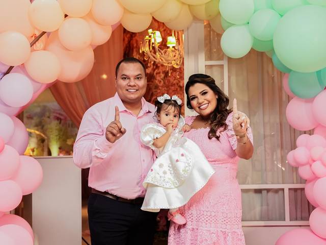 Aniversários de Helena 1 ano