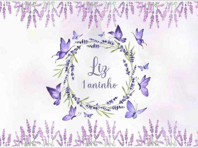 Aniversários de Liz 1 aninho