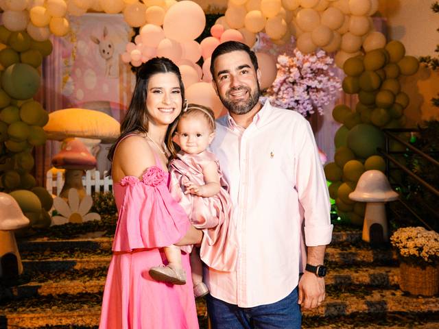 Aniversários de Olivia 1 aninho