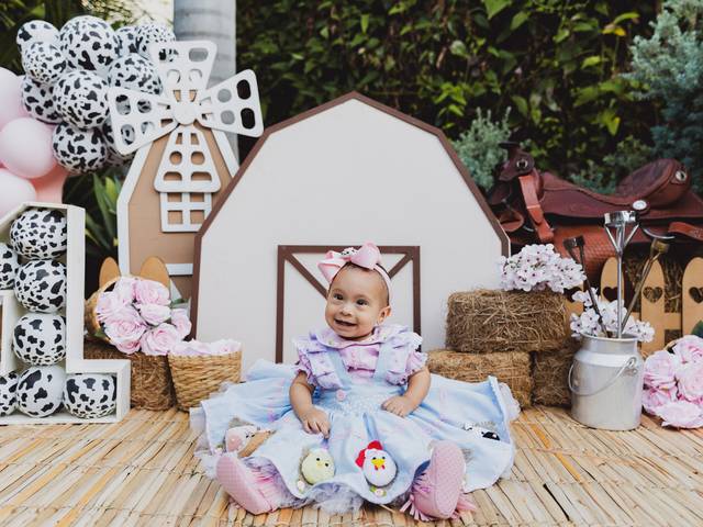 Aniversários de Maria Alice 1 aninho