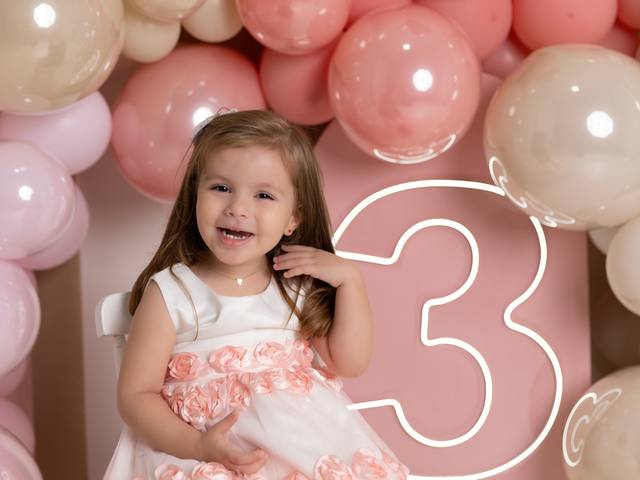 Aniversários de Lunah 3 anos