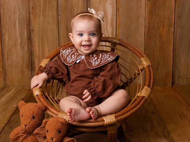 Acompanhamento Mensal de Ensaio mensal  atemoral Isis 7 meses