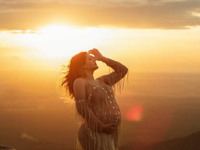 Gestantes de Ensaio Gestante Diamante Anyffer