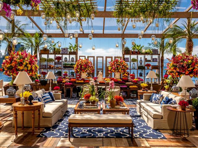 Ilha Fiscal  de Rústico Chic