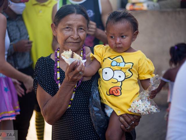Fotos de Ações Sociais de Índios Warão Refugiados Venezuelanos