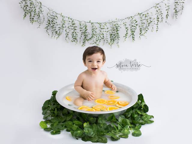 Acompanhamento de Banho de leite 