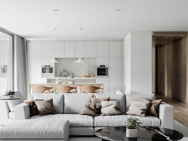 Exterior / Interior of GAB apartment