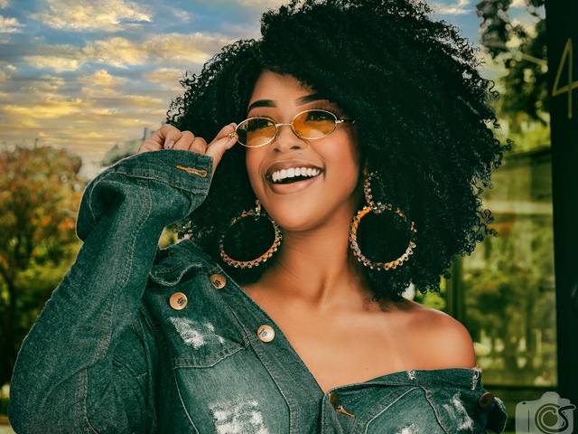 pessoas de Cores de Cinema