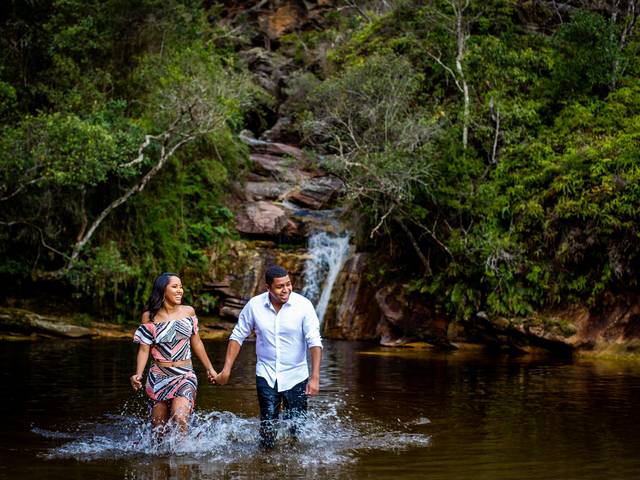Ensaios de Gustavo e Caroline