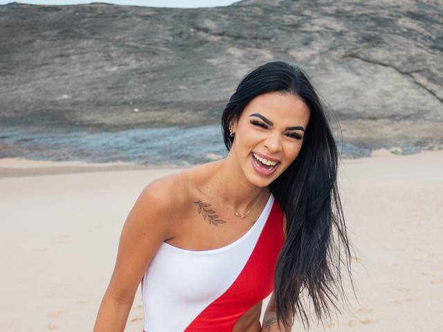 Ensaio na praia  de Ensaio Nathalia Ribeiro