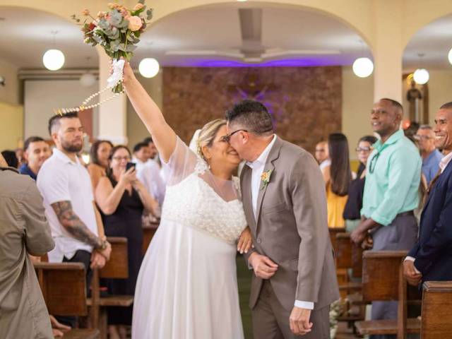 Casamento de Prévia Romaria e Sérgio