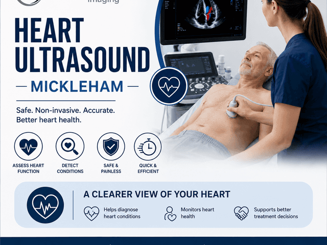 Medical Services of Heart ultrasound Beveridge