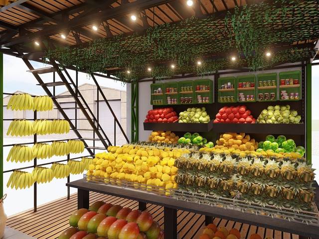 COMMERCIAL of Fruits & Vegetables Market Store