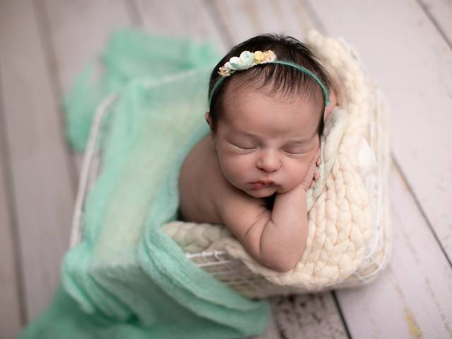 Newborn Tradicional de Sessão Newborn da Isadora