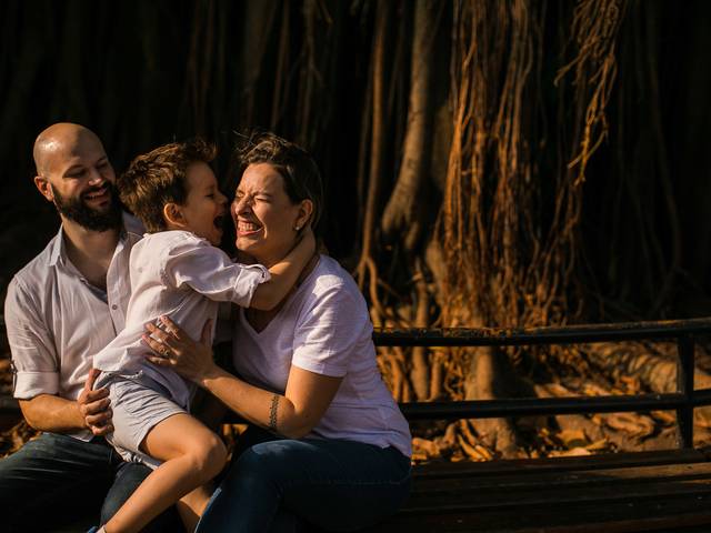 Família de Denise, Rafael, Vinicius (6 anos) | Caso sério de amor em família