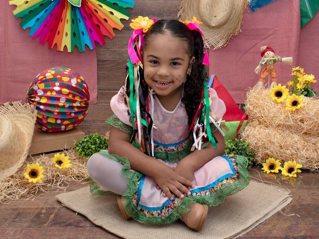 Kids de Festa Junina Ana Letícia