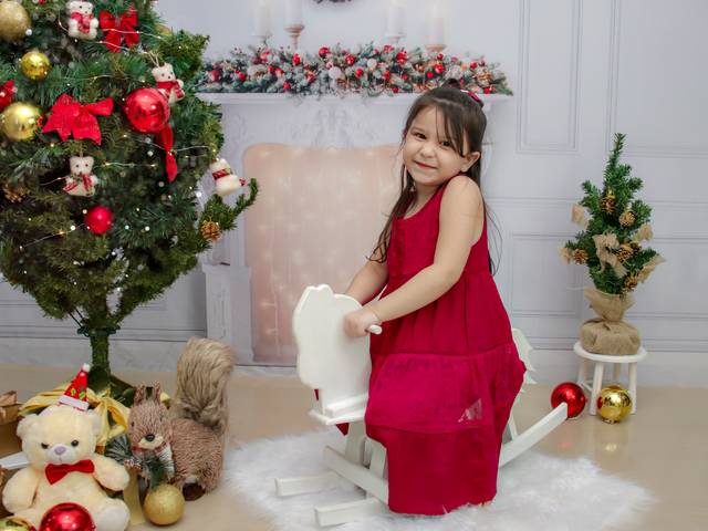 Kids de Ensaio Natal Alice