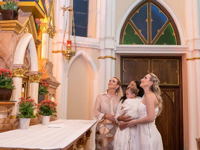Infantil de Batizado Angelina