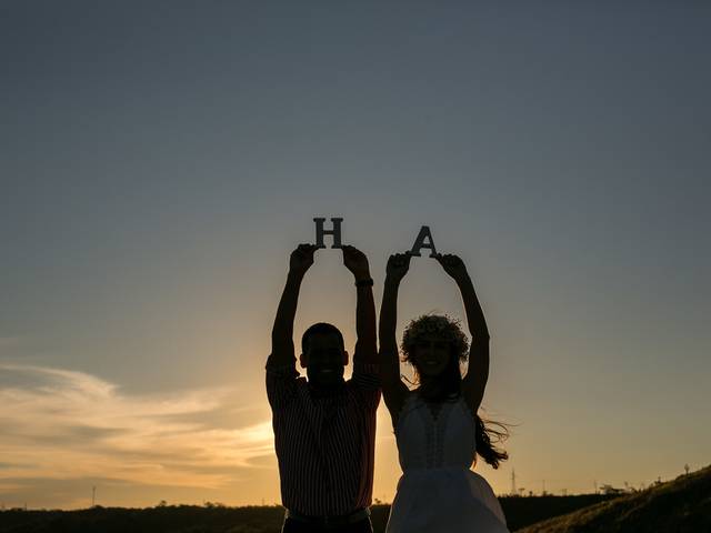 Ensaios de Aline e Hudson