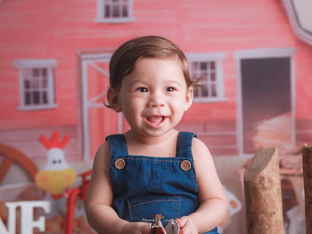 Smash the cake de Benjamin | 1 aninho