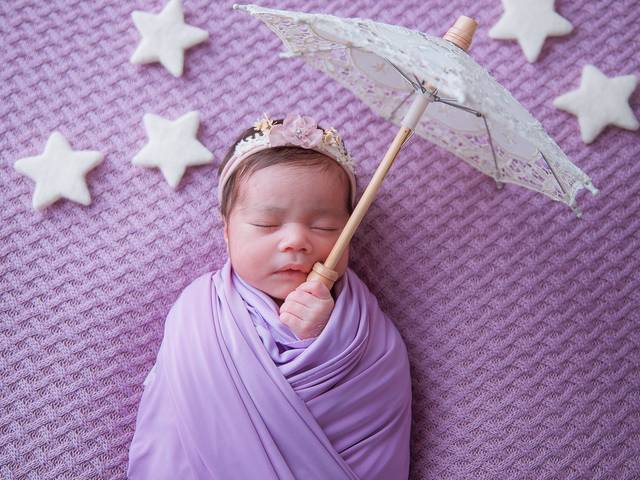 Newborn de Os Primeiros Dias de Olívia