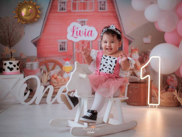 Smash the cake de Lívia | 1 aninho