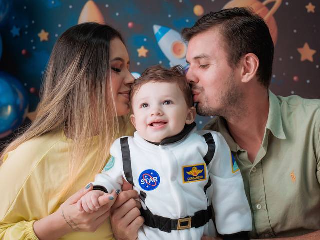 Smash the cake de Samuel | 1 aninho