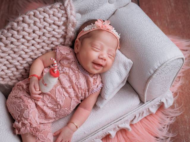 Newborn de Os Primeiros Dias de Marjorie