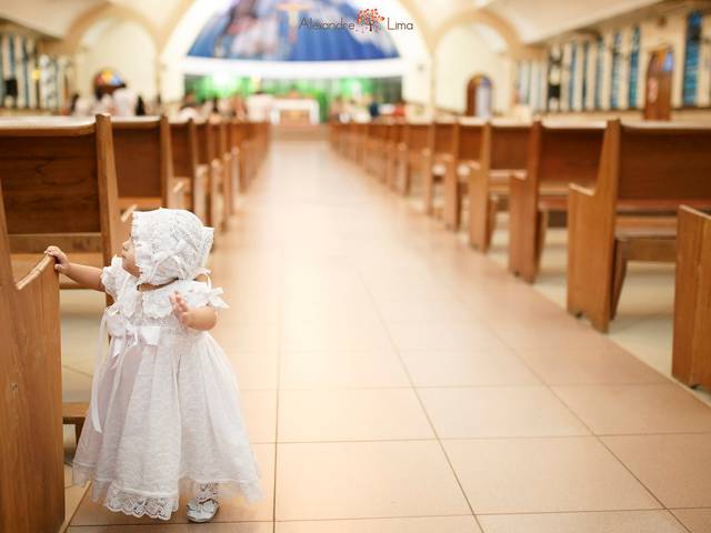 Batizado de Maitê Moura