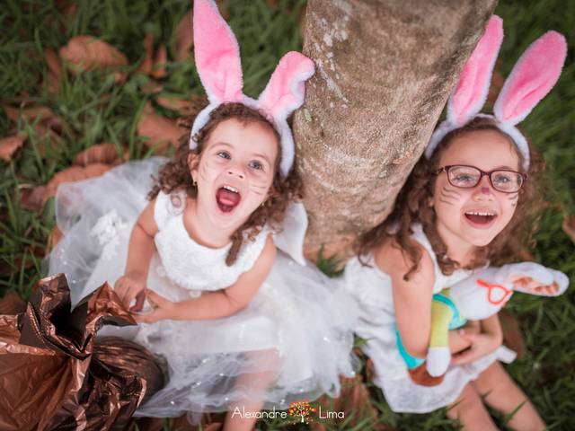 Infantil de Luísa e Isabela | Páscoa