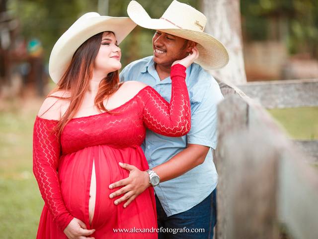 Grávidas de Fernanda e Welyster | Esperando Miguel