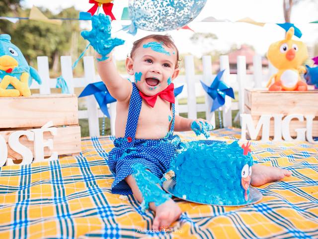 Smash the cake de José Miguel | 1 aninho