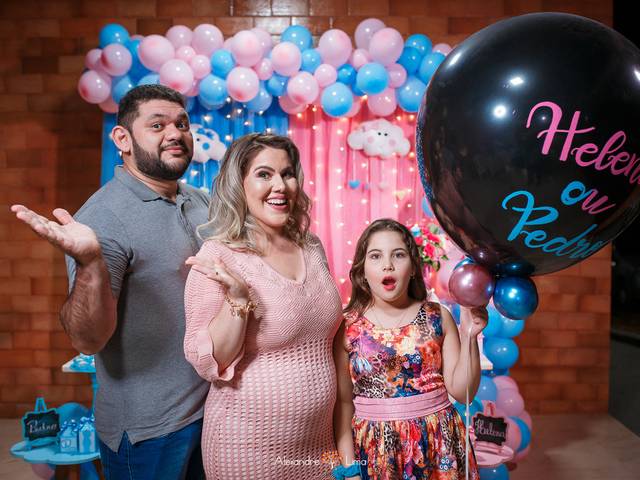 Grávidas de Pedro ou Helena?! Chá de Revelação