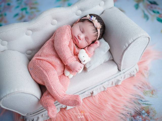 Newborn de Os primeiros dias de Marina