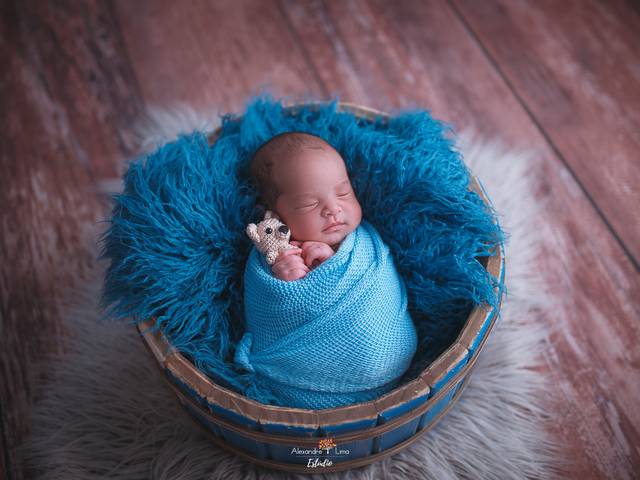 Newborn de Os Primeiros dias de Vinícius