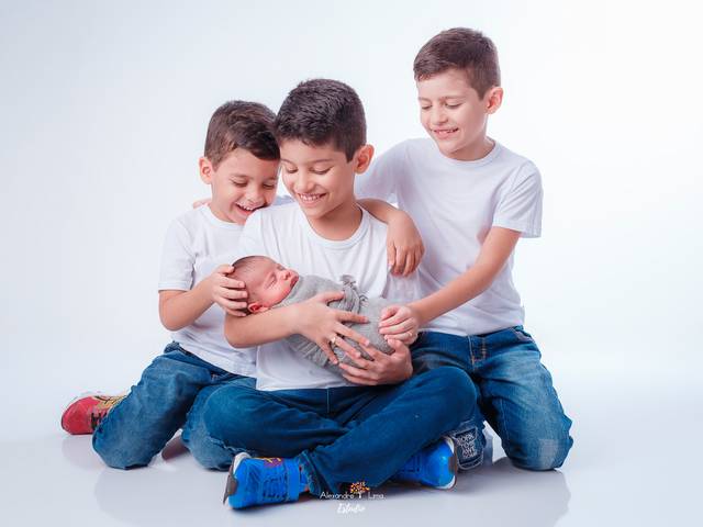 Newborn de Os Primeiros Dias de Gustavo