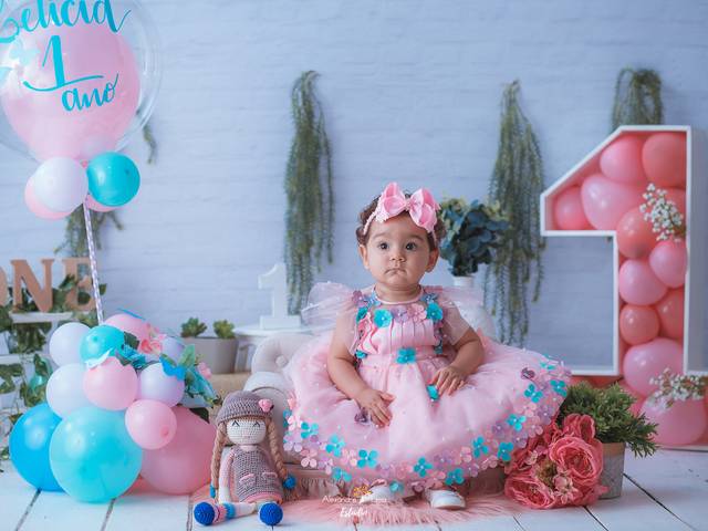 Smash the cake de Letícia | 1 aninho